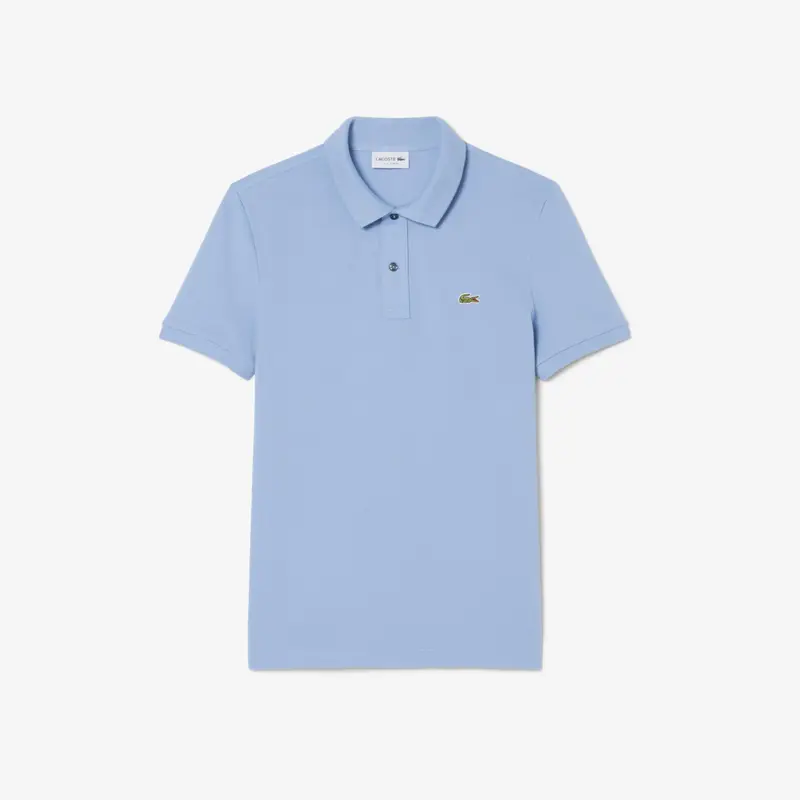 Polo slim fit in piqué L.12.12