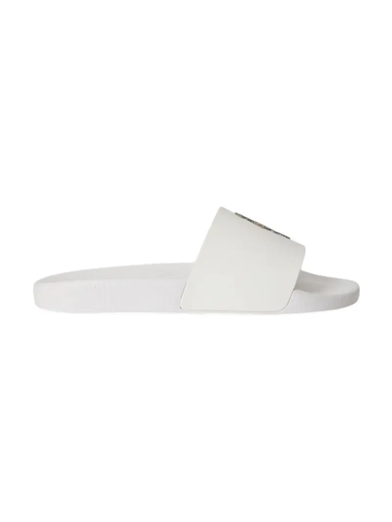 POLO SPORT Ciabatta Uomo Polo slide 809P09762 001 WHITE BEACH SHOP BEAR