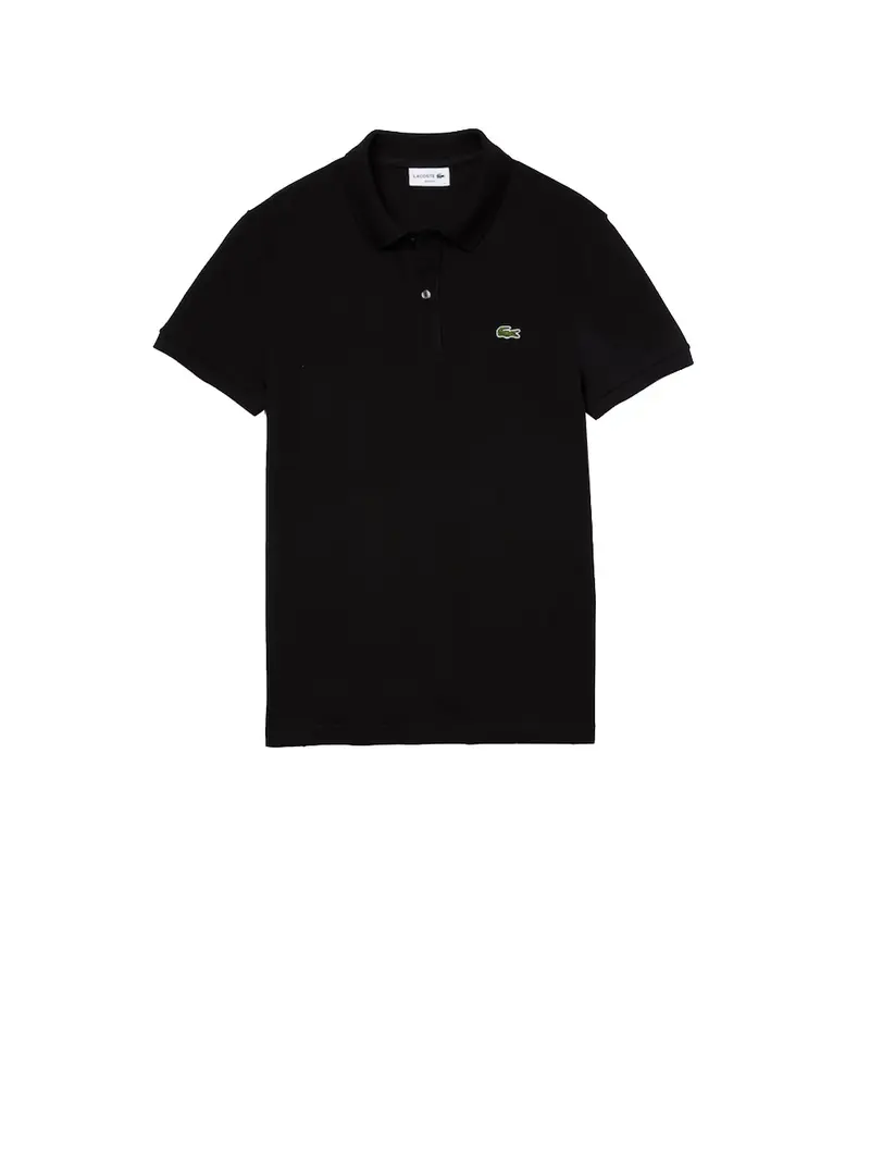 Polo Uomo Nera a maniche corte con logo brand