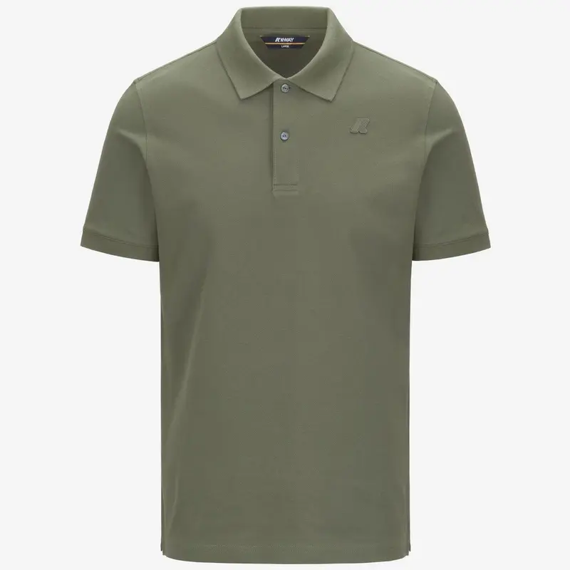 Polo Uomo Stretch Piquet verde