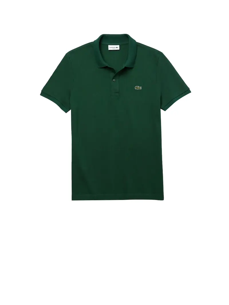 Polo Uomo Verde a maniche corte con logo brand