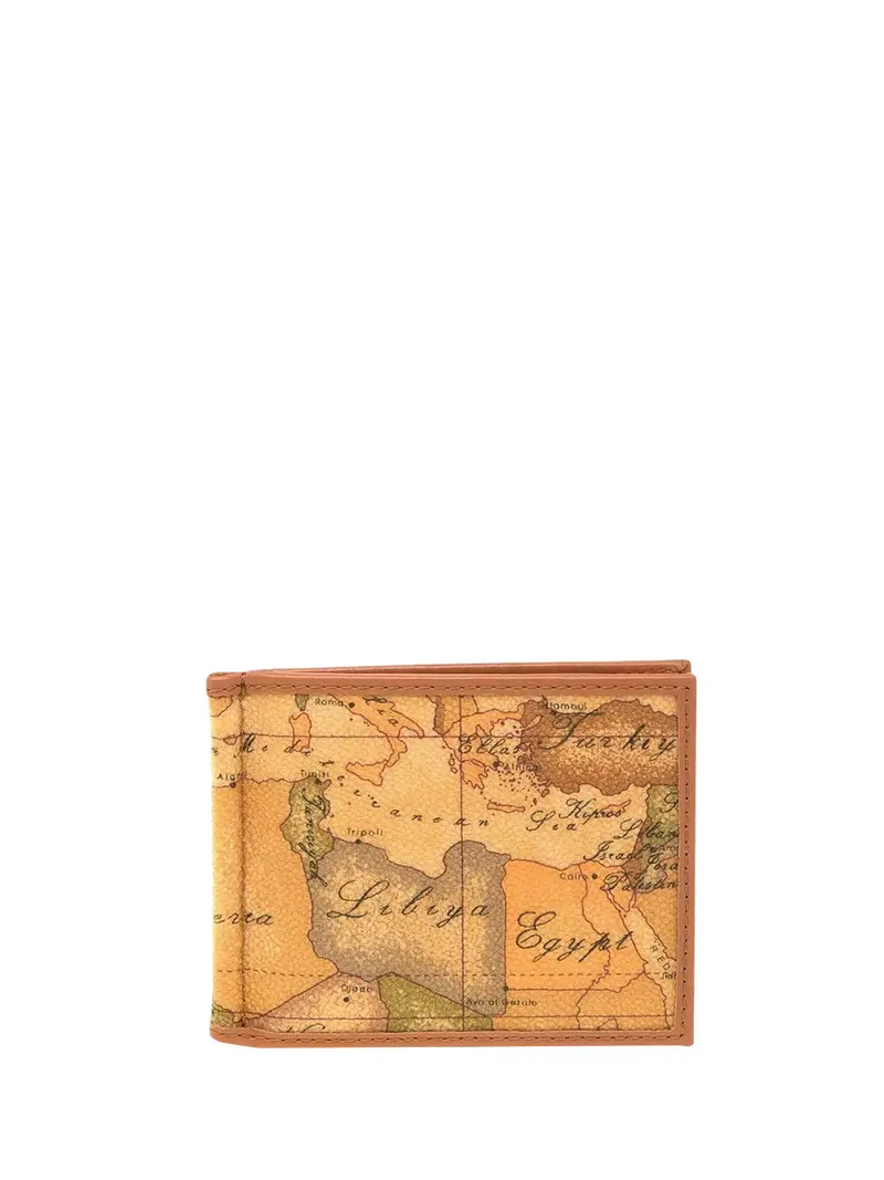 Portabanconote Con Clip Geo Classic Naturale