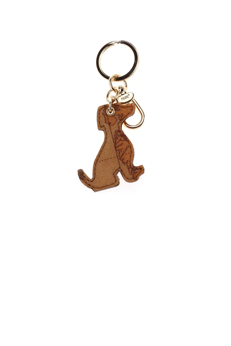 Portachiavi Unisex A Forma Di Cane Geo Naturale