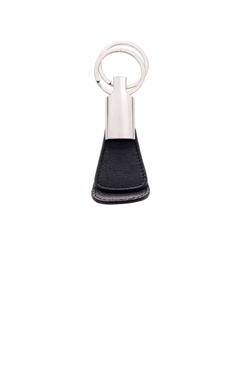 Portachiavi Unisex Doppio Anello Asfalto