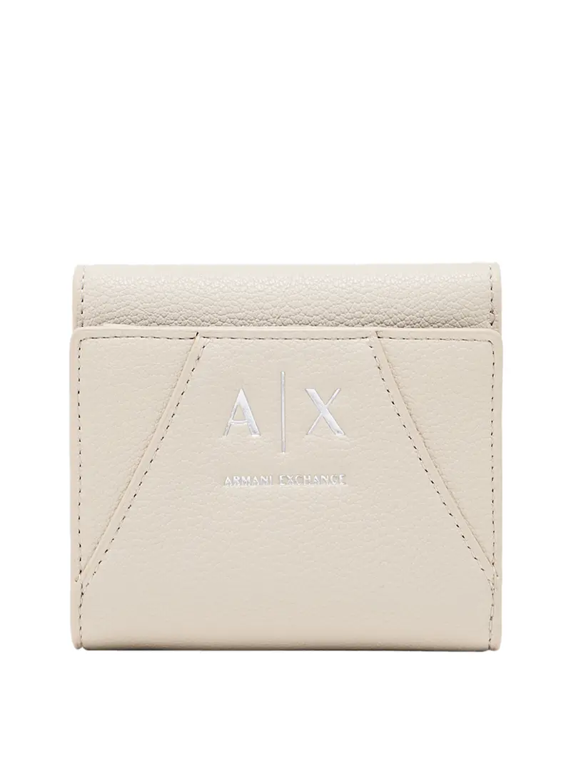 Portafoglio Armani Exchange Monogramma - Beige