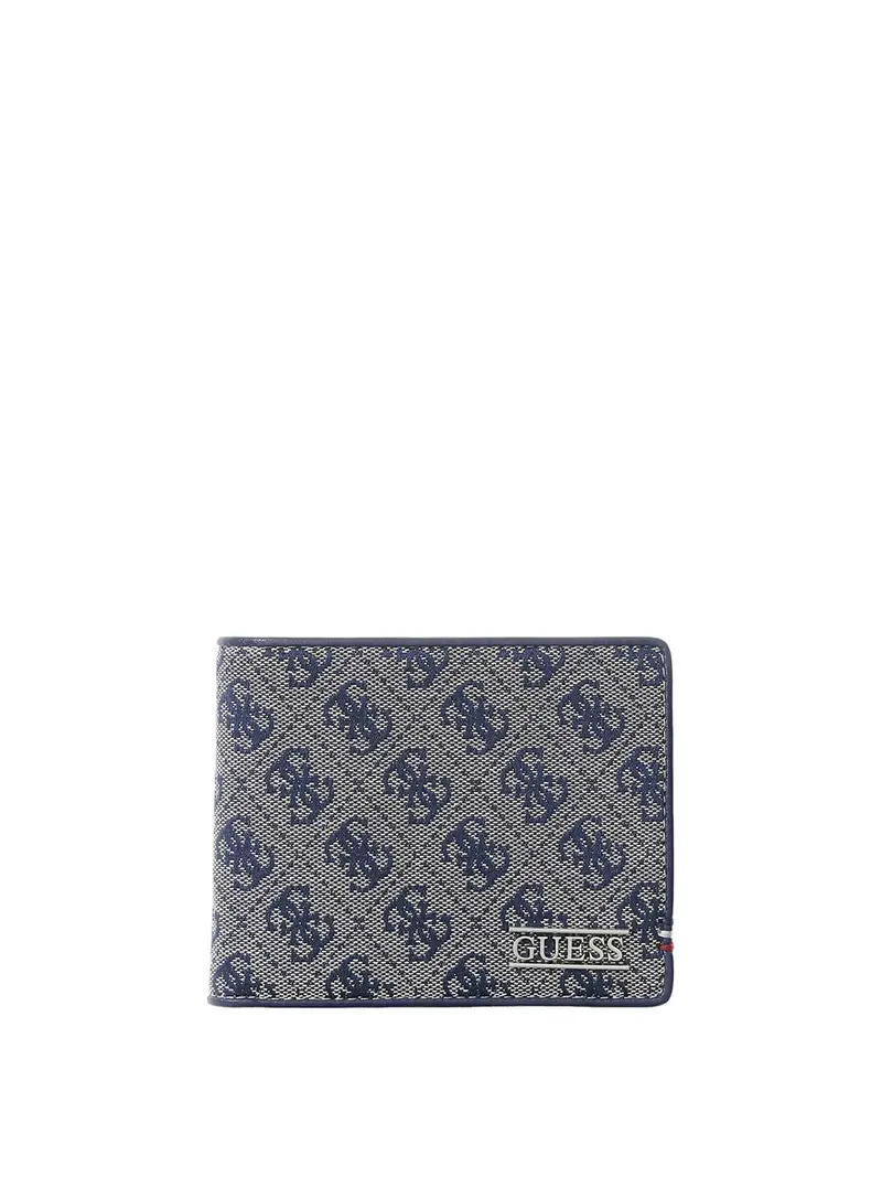 Portafoglio Guess Boston - Blu