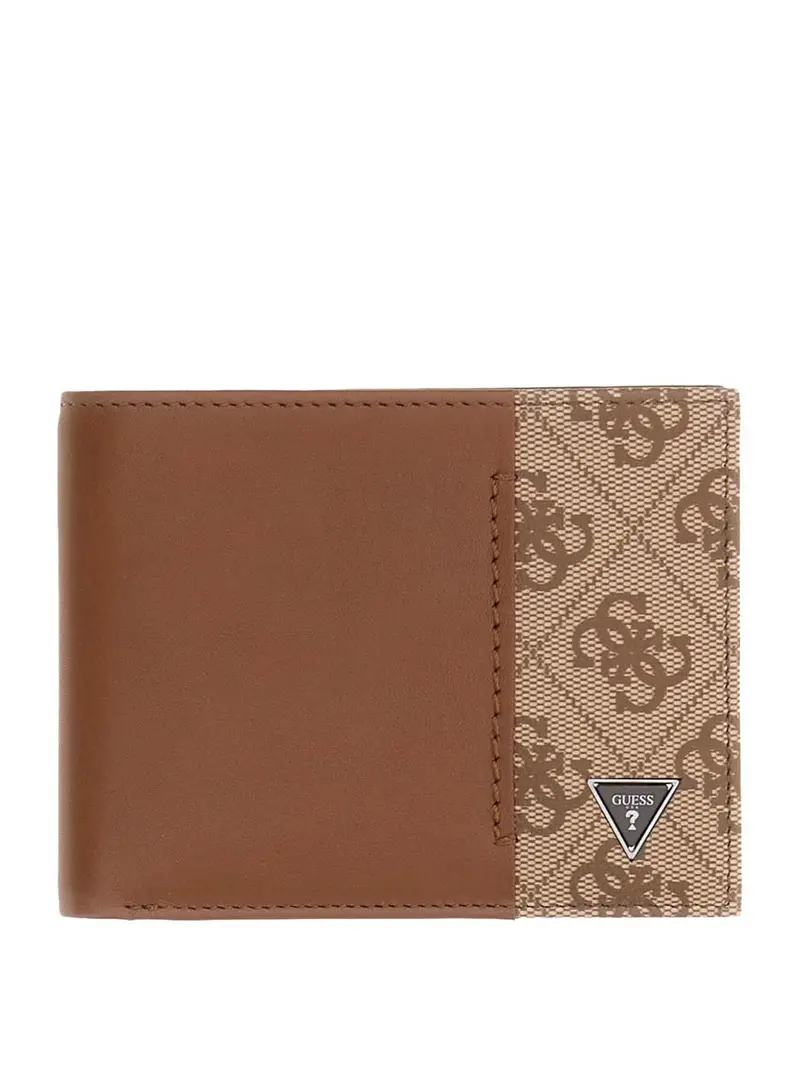 Portafoglio Guess Milano Bifold - Beige