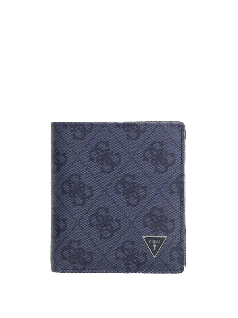 Portafoglio Guess Milano Bifold - Blu