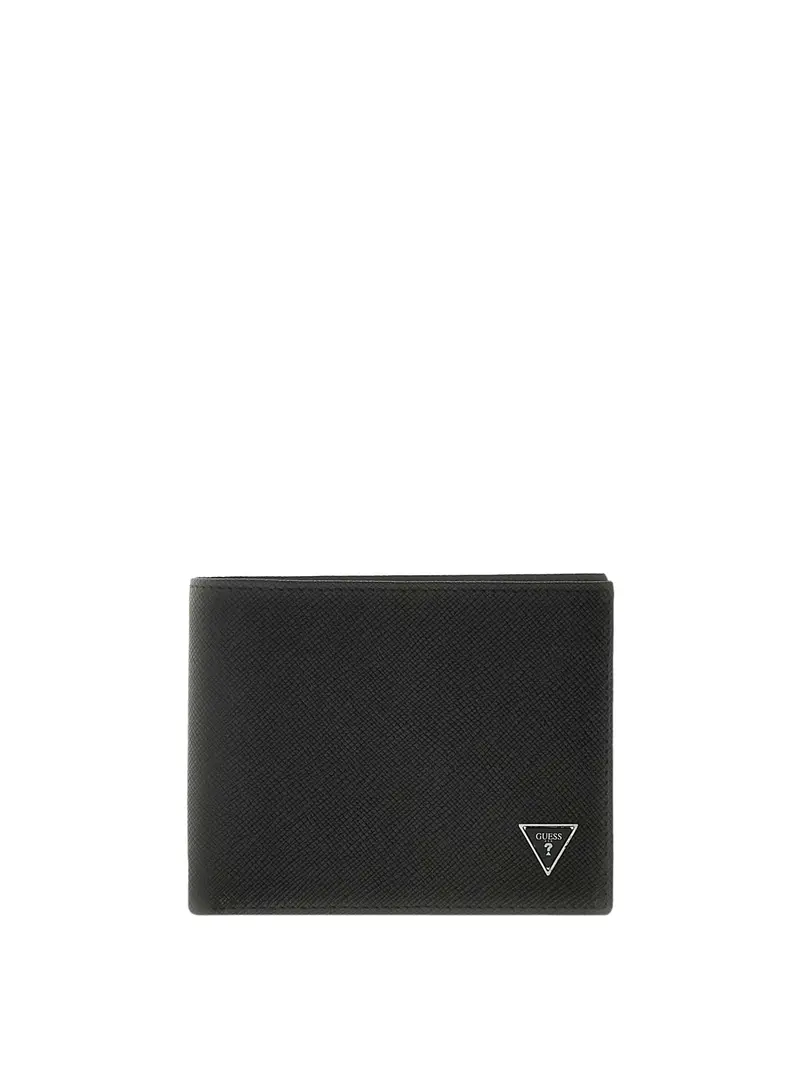 Portafoglio Guess Milano Bifold - Nero