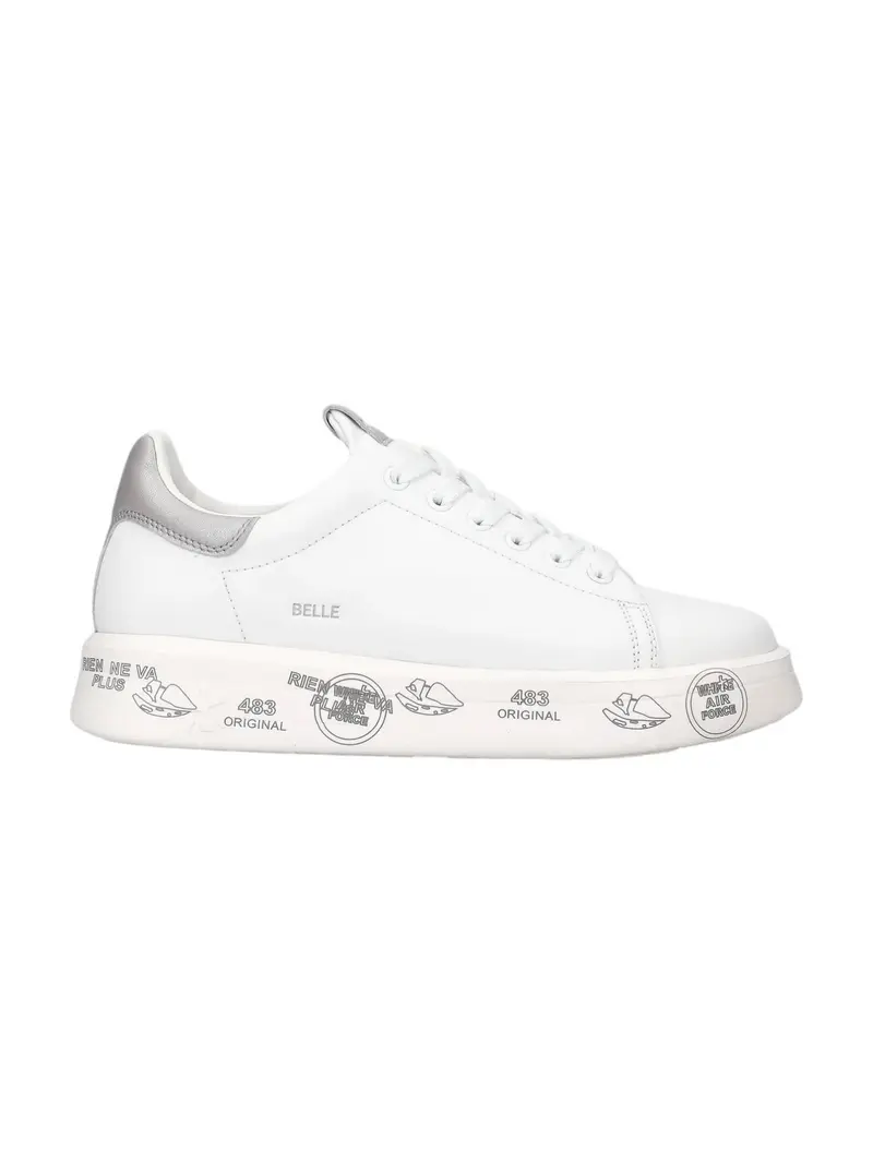 PREMIATA Sneaker Donna BELLE VAR 7447 WHITE