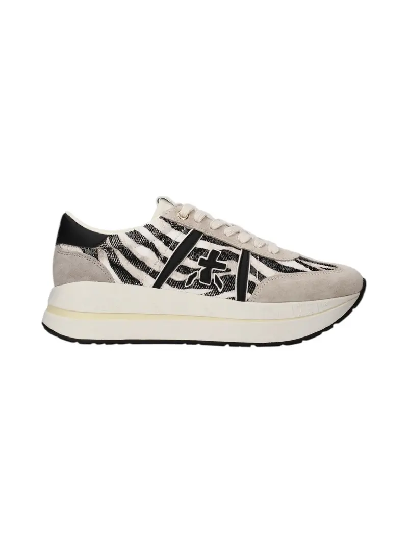 PREMIATA Sneaker Donna  BETHCOIN VAR 8149 ANIMALIER ZEBRA