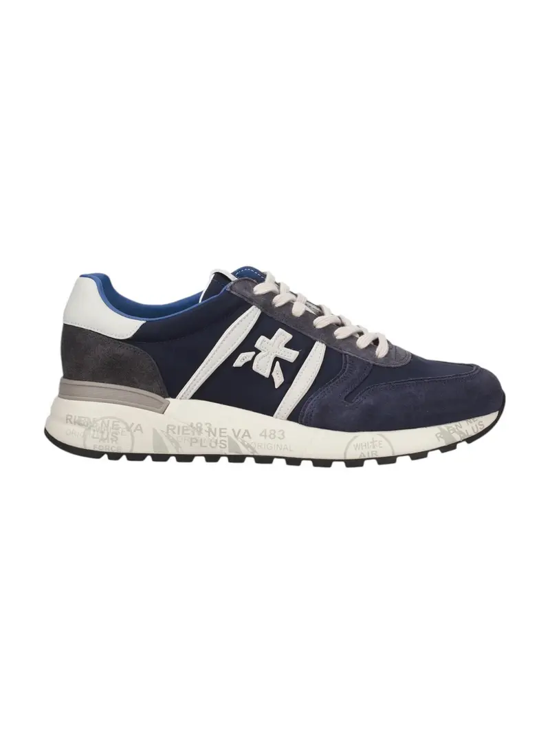 PREMIATA Sneaker Uomo  LANDER VAR 7204 DK BLUE