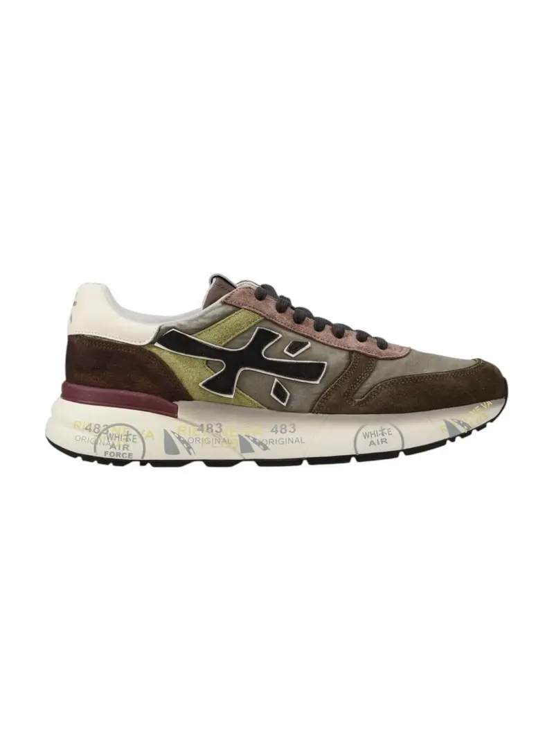 PREMIATA Sneaker Uomo  MICK VAR 7717 MILITARY GREEN/BROWN