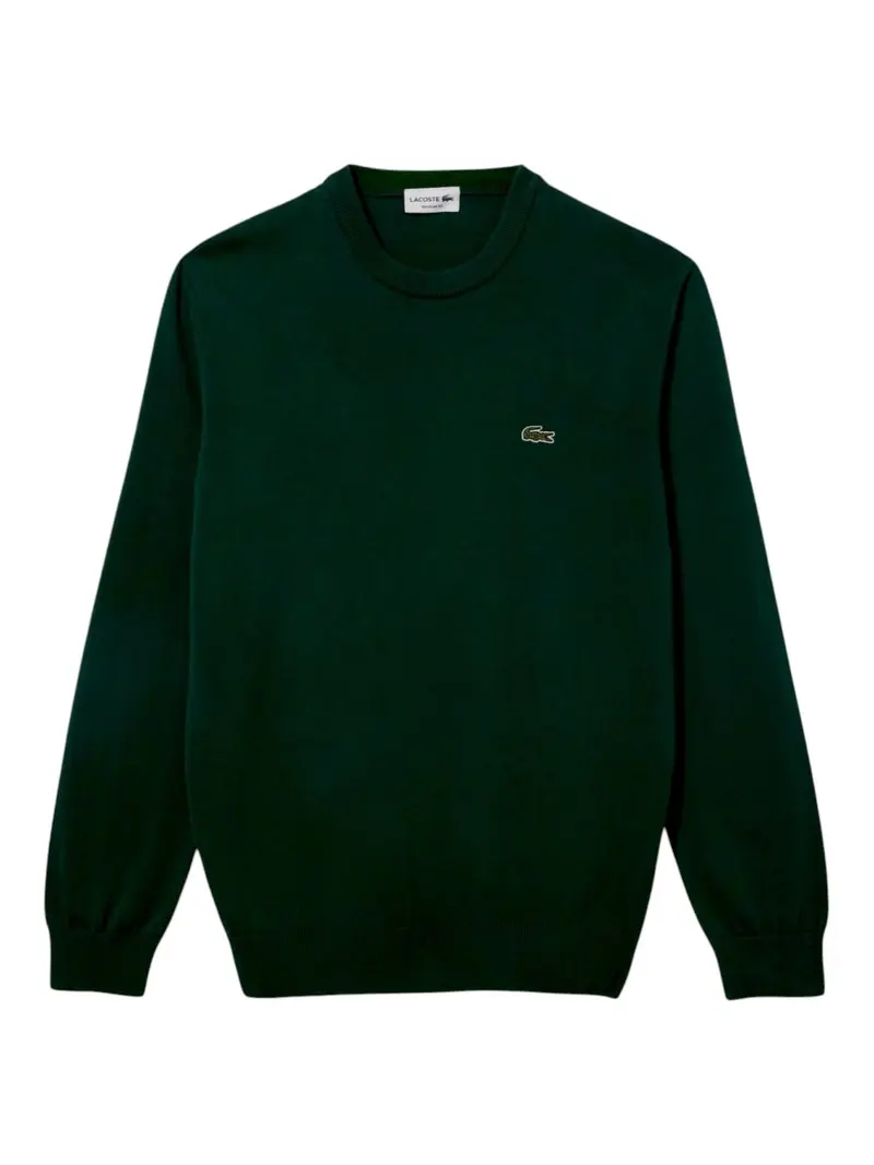 Pullover girocollo con coccodrillo