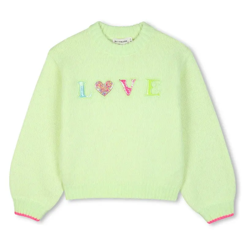 Pullover green lemon