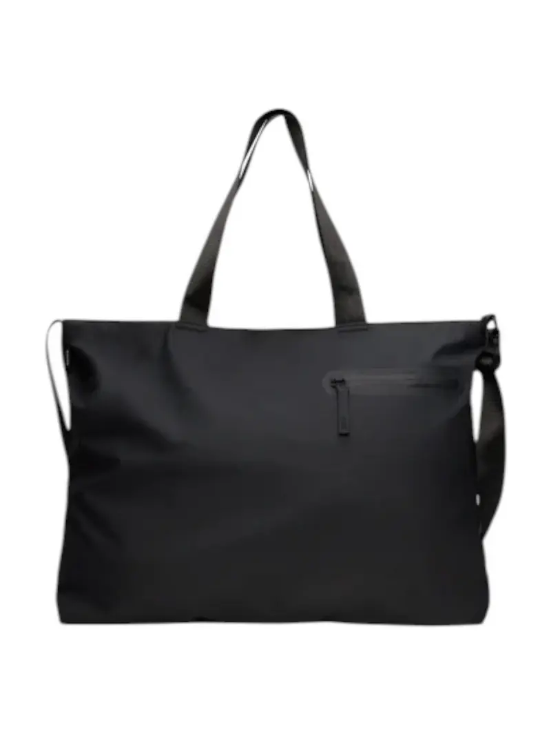 RAINS Borsa Unisex adulto 16430 01 BLACK BLACK