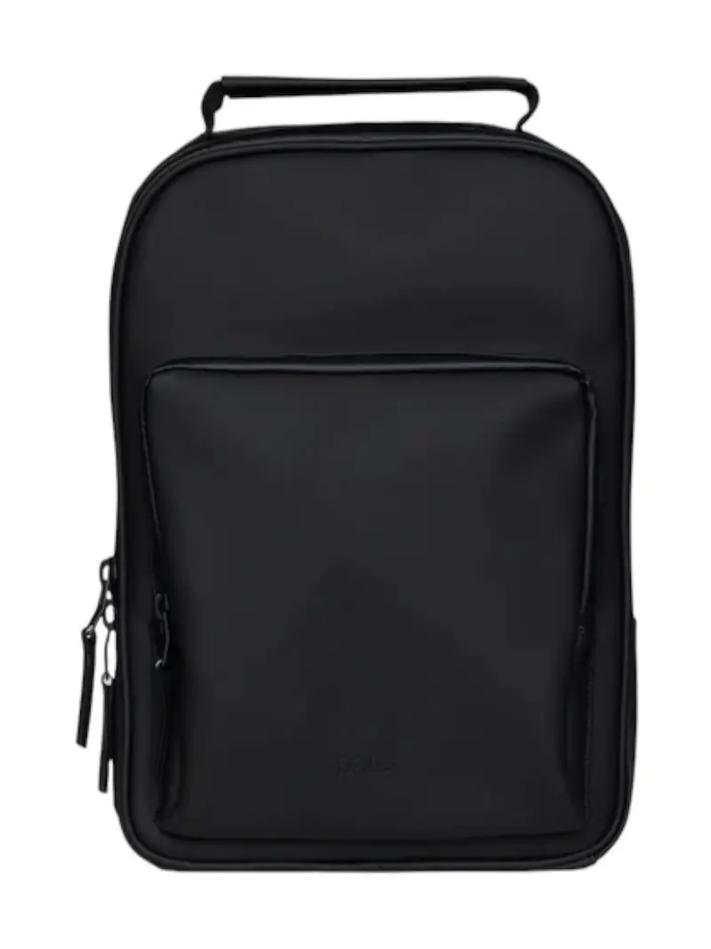 RAINS Borsa Unisex adulto Book daypack 13260 01 Black BLACK