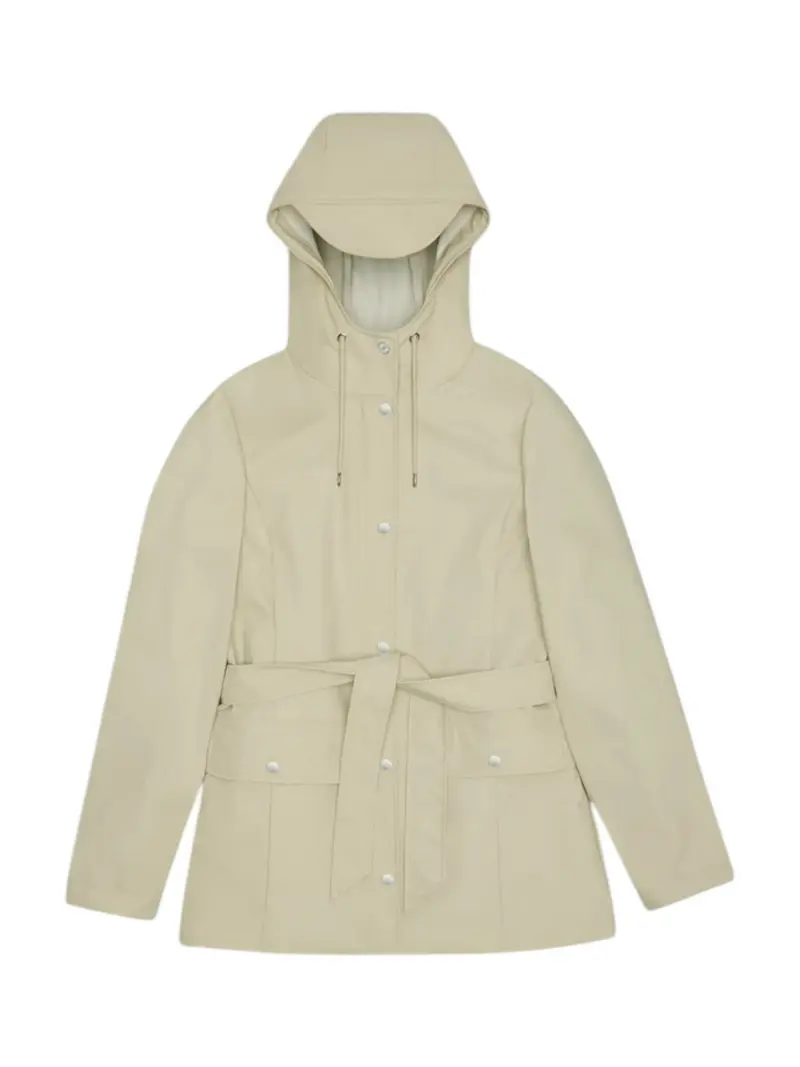 RAINS Giubbino Donna Curve Jacket W3 12100 26 Dune Beige