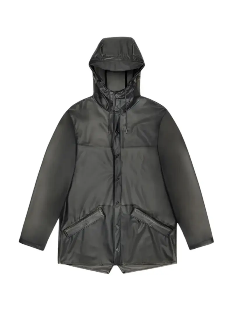 RAINS Giubbino Unisex adulto Jacket W3 12010 106 Mist Grigio