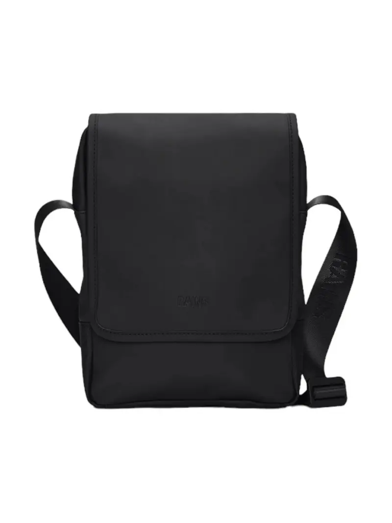 RAINS Tracolla Unisex adulto Trail Reporter Bag W3 14550 01 Black Nero
