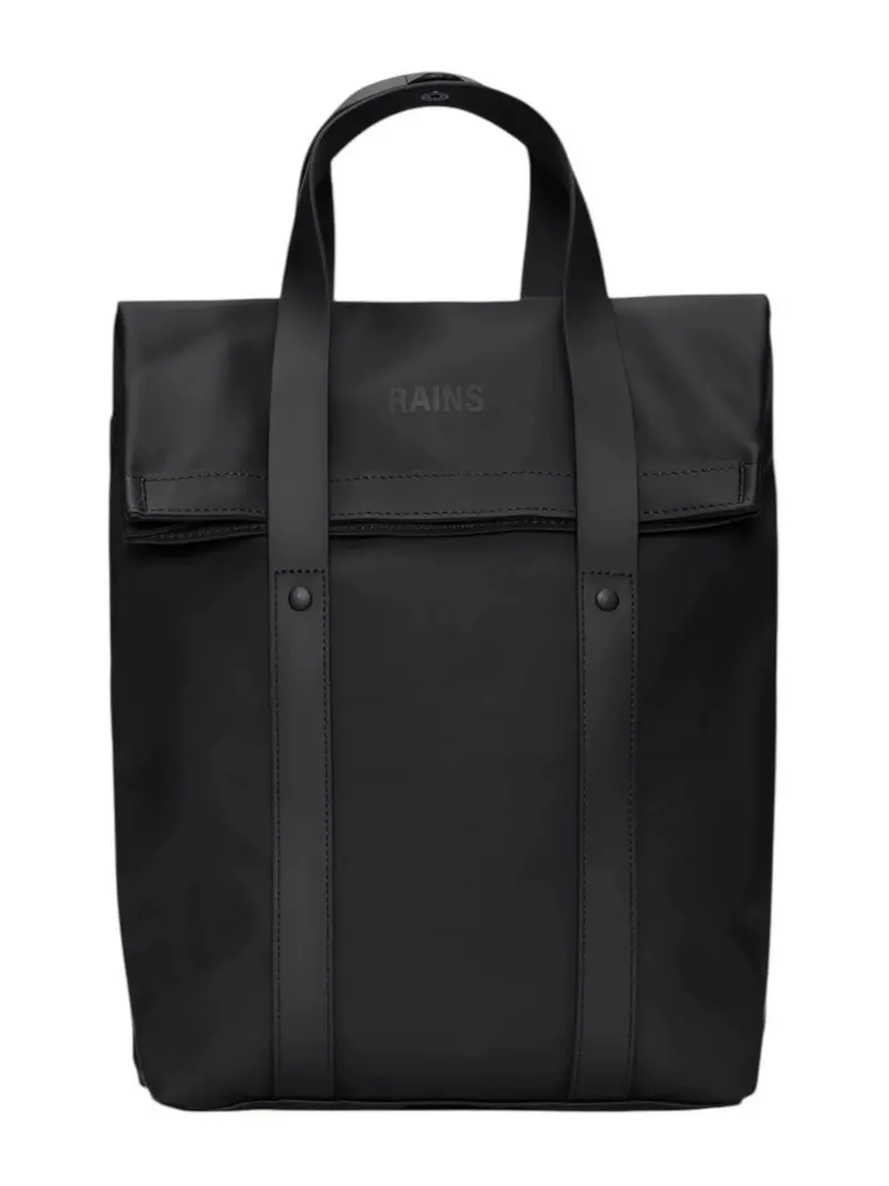 RAINS Zaino Unisex adulto 2 Way Tote Backpack Mini W3 12780 01 Black BLACK