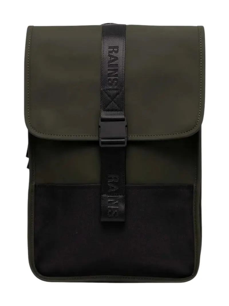 RAINS Zaino Unisex adulto Trail Backpack Mini W3 14300 03 Green Verde