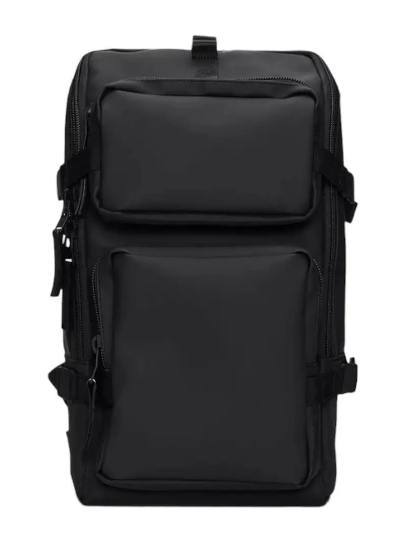 RAINS Zaino Unisex adulto Trail Cargo Backpack W3 14330 01 Black Nero