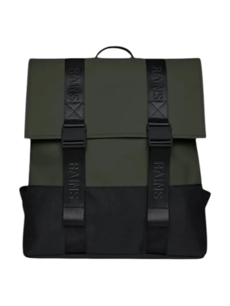 RAINS Zaino Unisex adulto Trail MSN Bag W3 14310 03 Green Verde