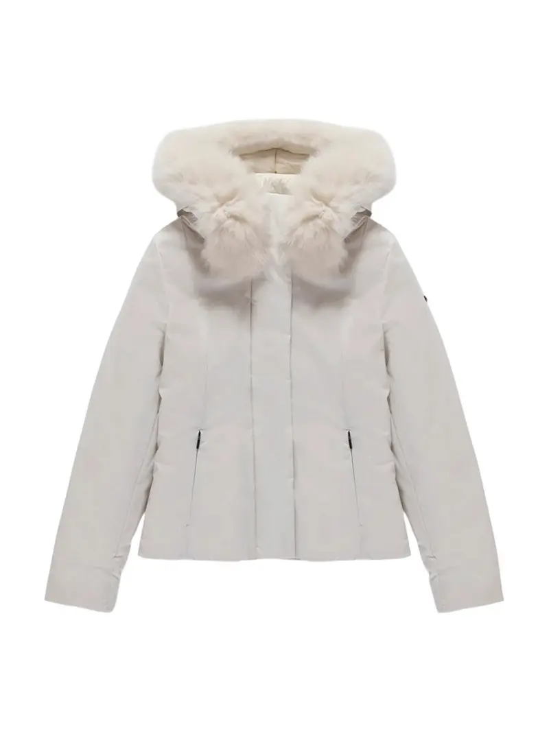 REFRIGIWEAR Piumino Donna SHORT LADY TECH FUR JACKET TOFU - W99208 XT3790 A00152
