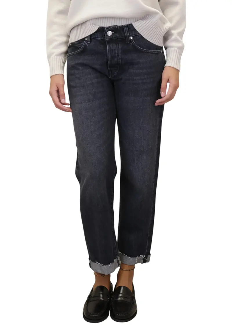 Roy Roger's - Jeans Donna New Oskar Eve C0998 Denim Black