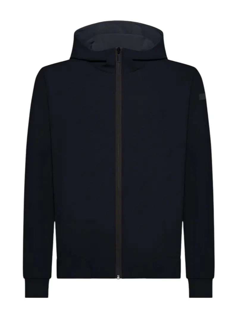 RRD Felpa Uomo surflex winter hood zip fleece W25170 60 60 BLUE BLACK