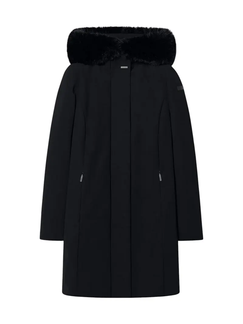 RRD Giubbino Donna surflex winter  long fur wom jkt BLACK - W26502F 10