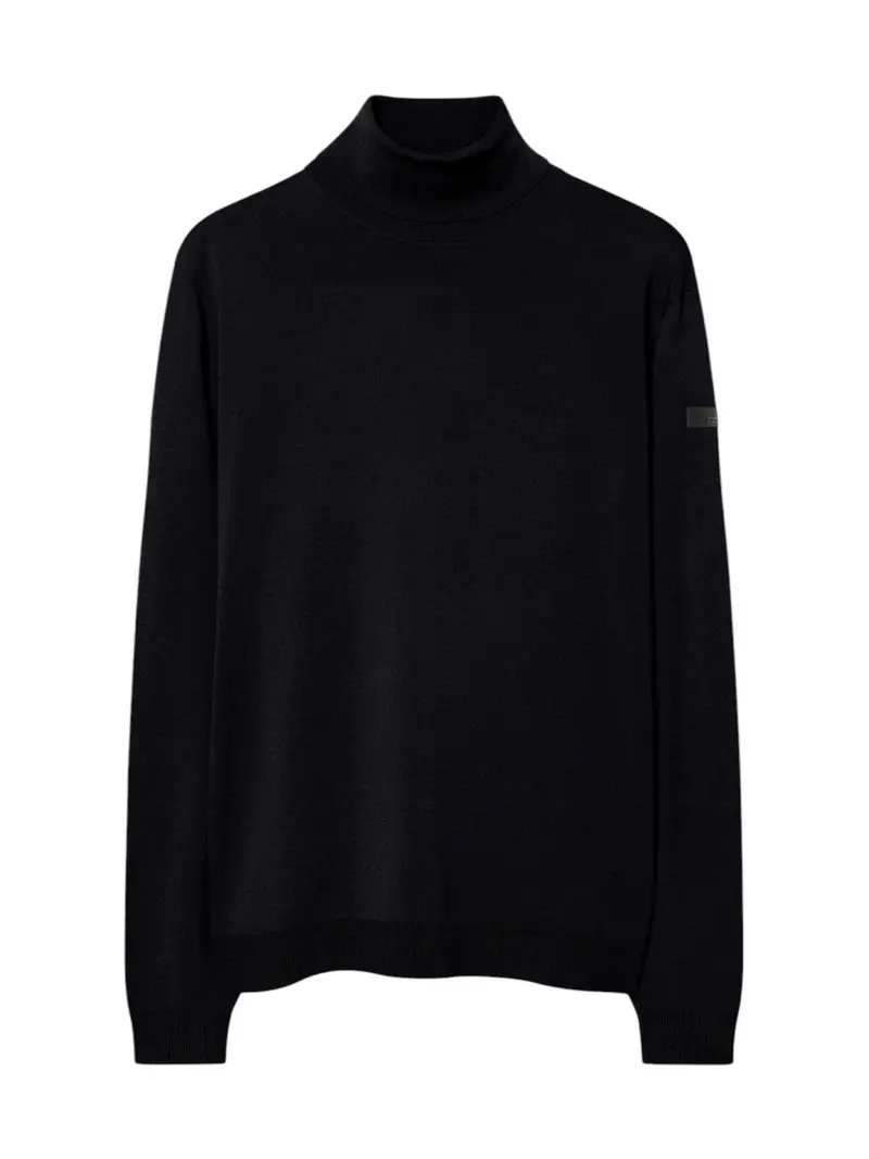RRD Maglione Uomo maxell   turtleneck knit BLACK - W26159 10