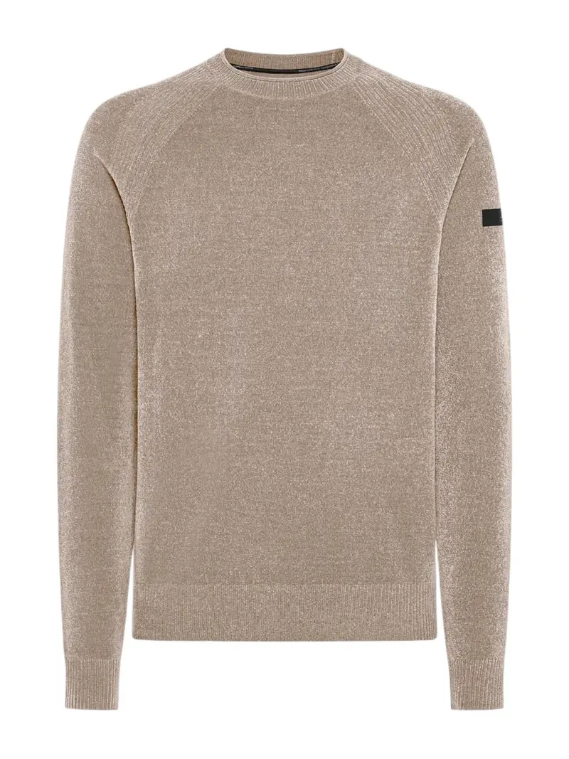 RRD Maglione Uomo VELVET ROUND KNIT W25132 32 32 CREAM