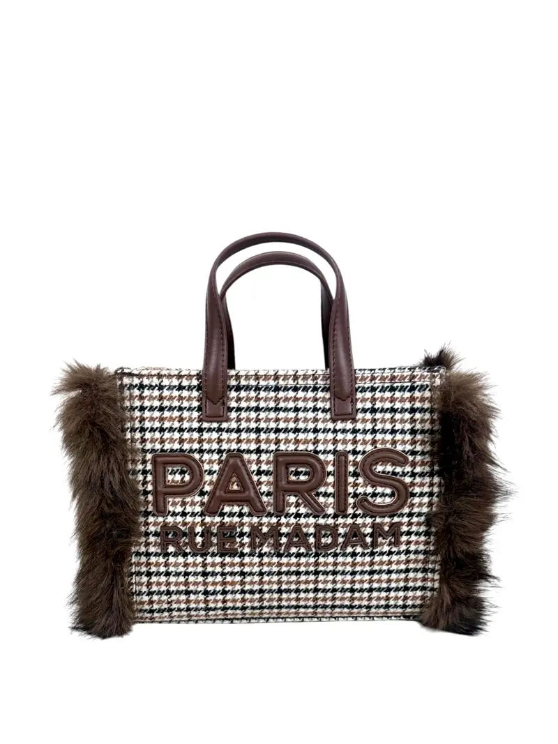 Rue Madame Borsa A Mano Mini Tote - Marrone