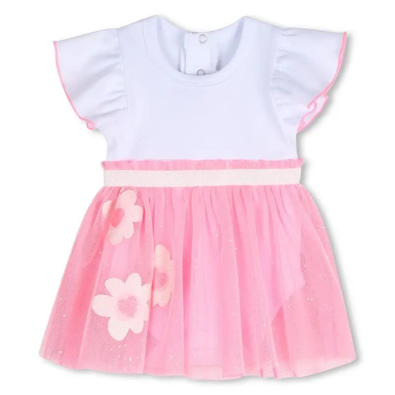 Ruffled Short-sleeved Bodysuit