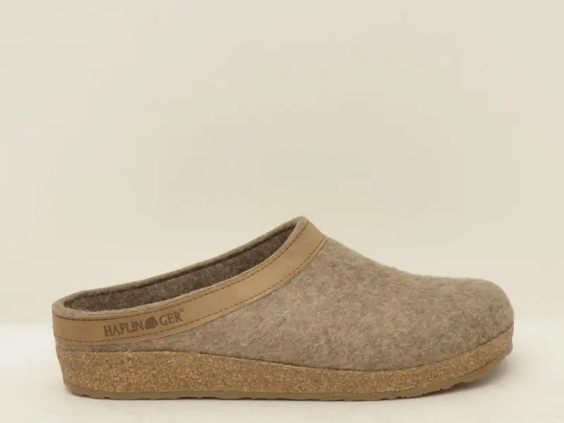 sabot torben con passameneria in pelle