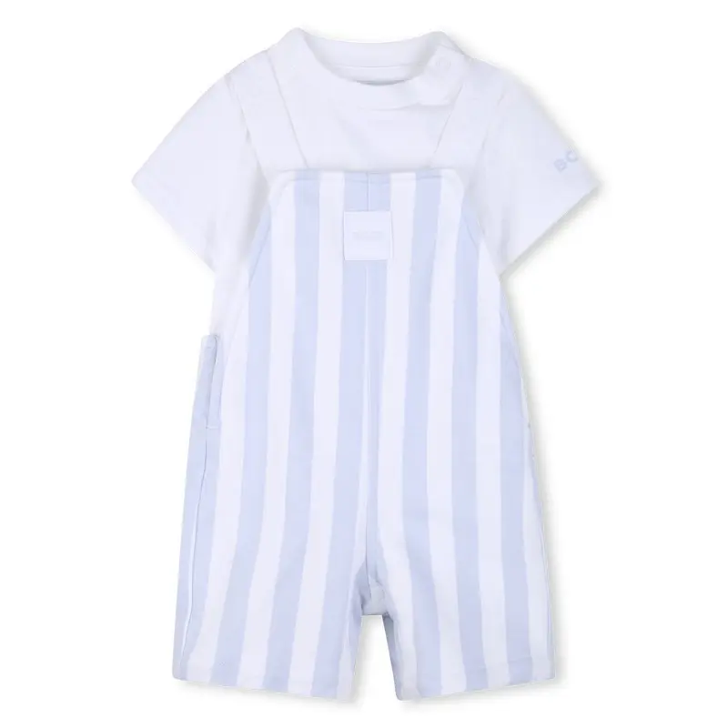 Salopette con T-shirt