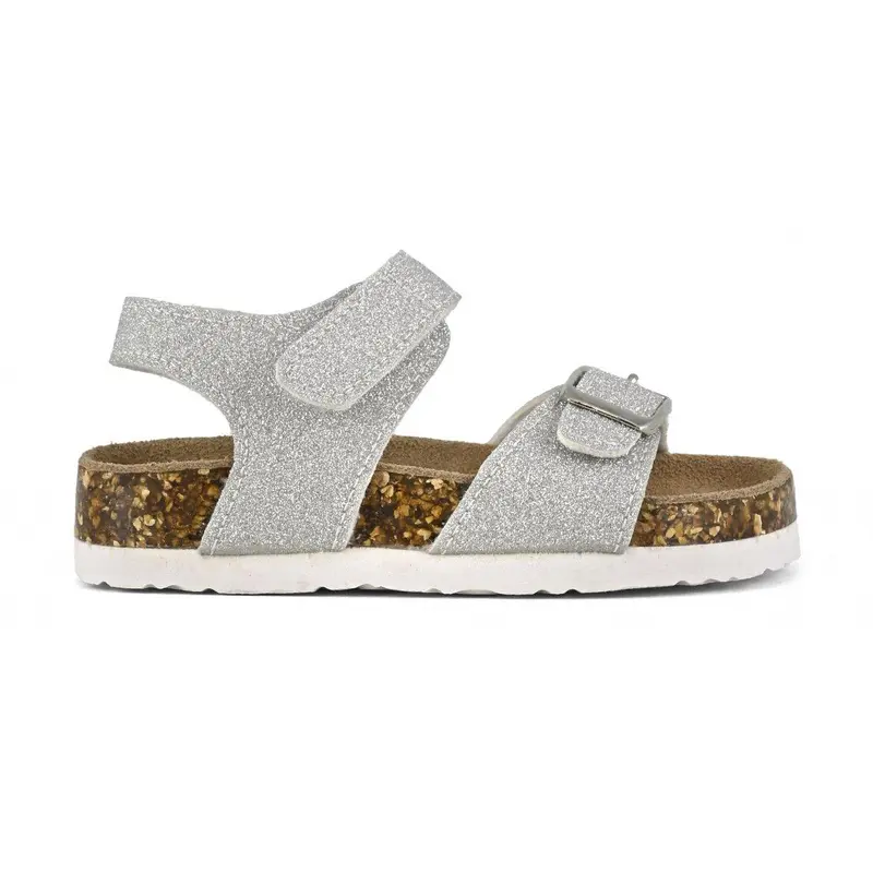 Sandalo baby in microglitter