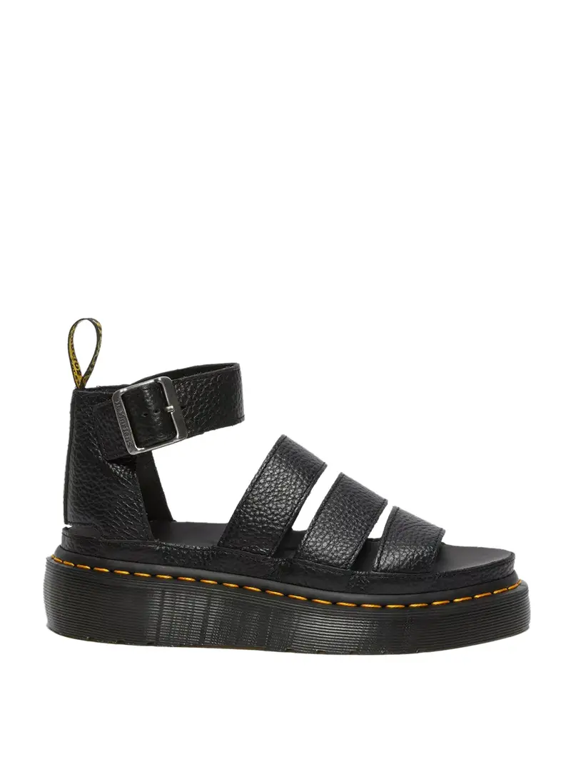 Sandalo Basso Dr Martens Platform Quad Clarissa II - Nero