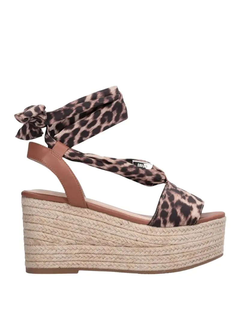 Sandalo Zeppa Liu Jo Bali 03 - Animalier