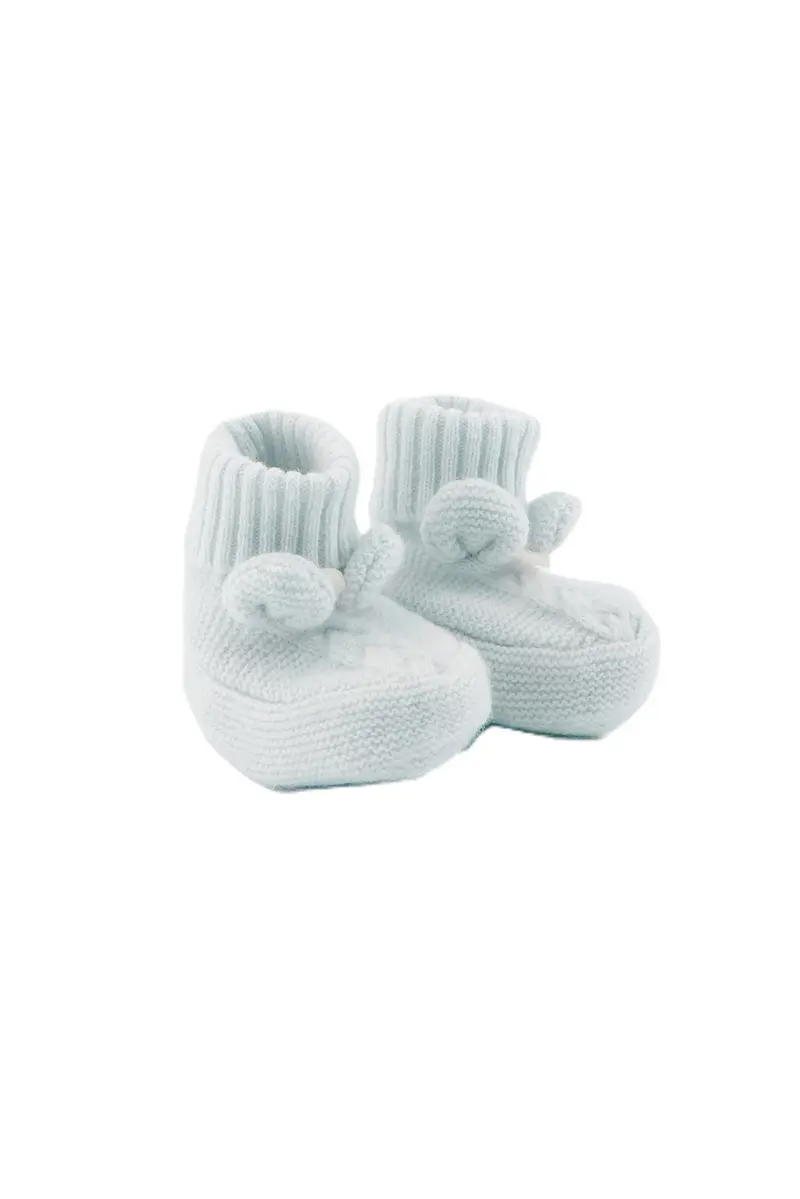 Scarpine blu cielo per neonato