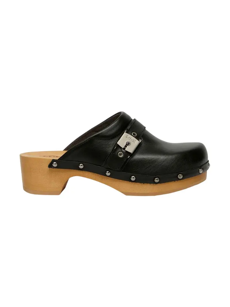 SCHOLL Sandalo Donna Pescura Clog 50 Blk&Honey Ltre BLACK/HONEY - F323253333