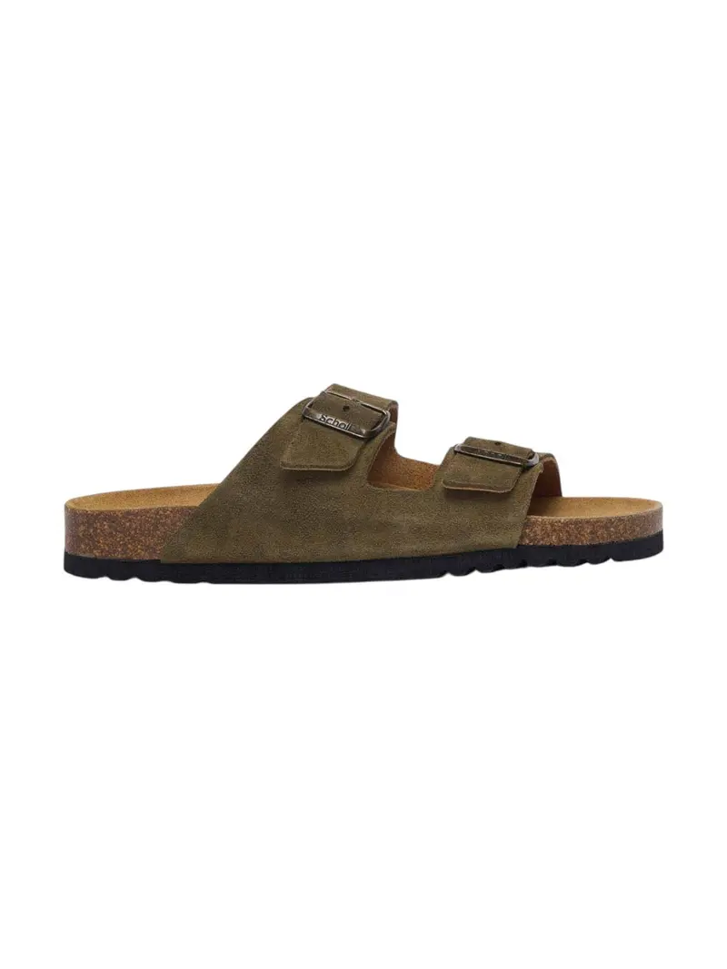 SCHOLL Sandalo Uomo JULIEN Suede Kaki M KAKI - F300741147