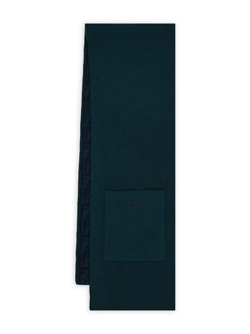 Sciarpa verde per bambino