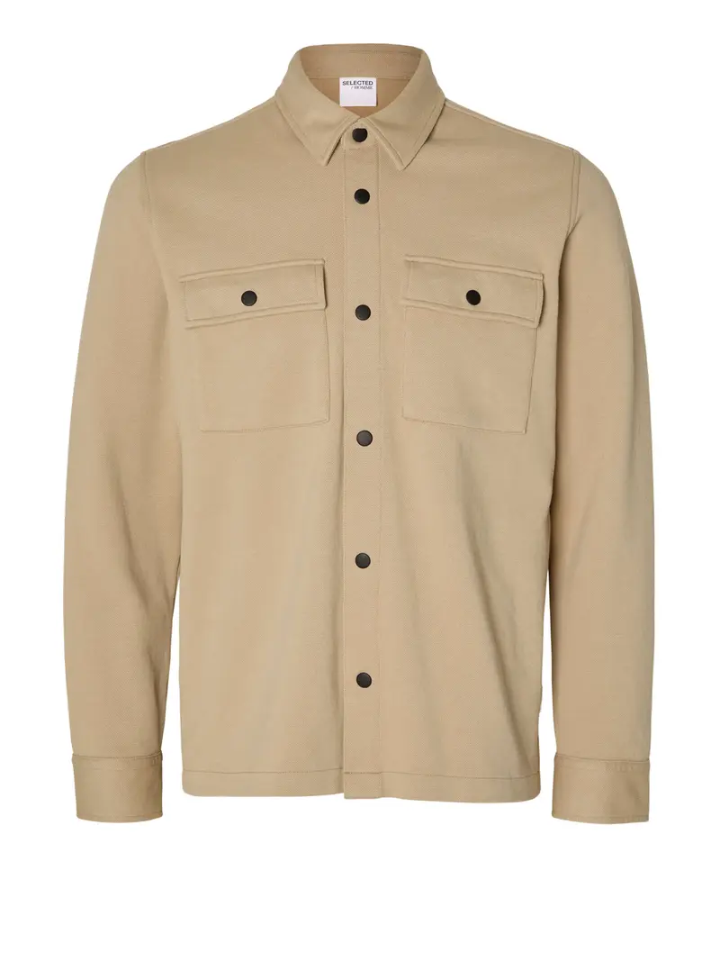 Selected Camicia Slmjackie - Marrone
