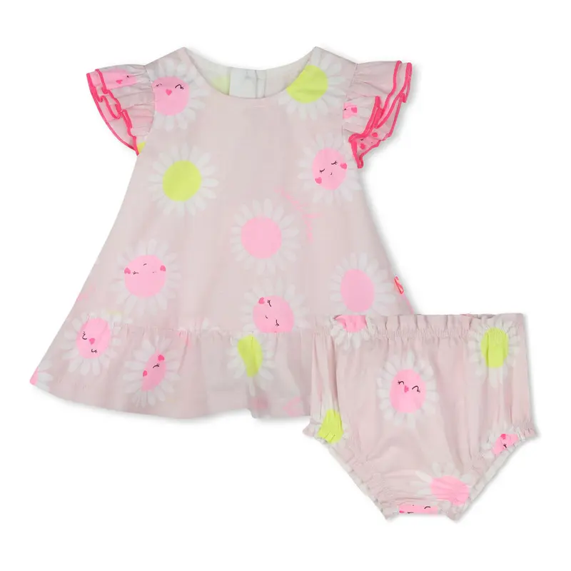 Set abito e pantaloncini a fiori