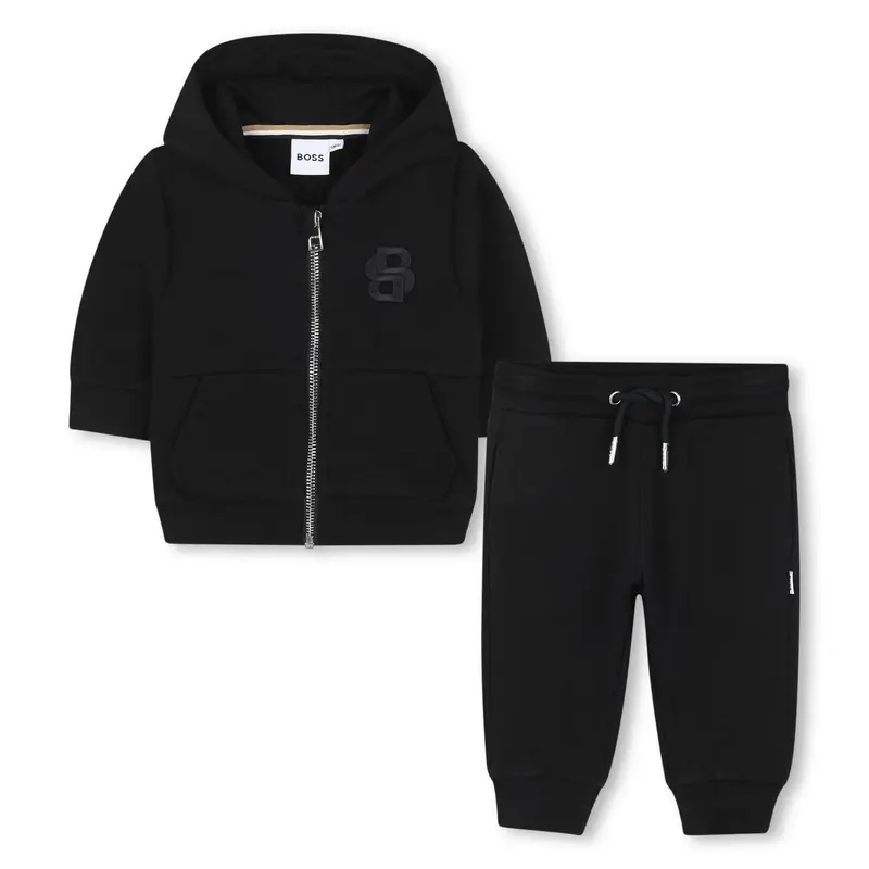Set cardigan e pantalone in pile