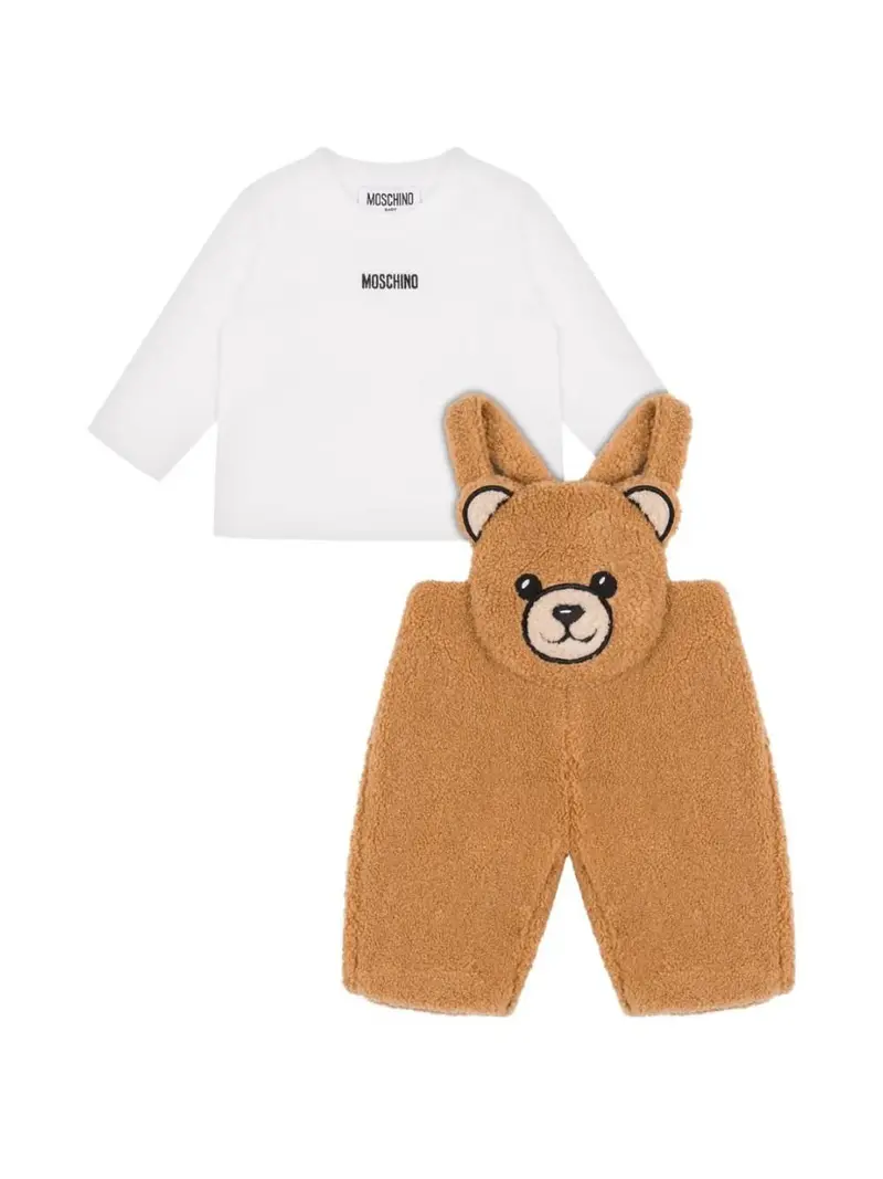Set salopette e t-shirt per neonato