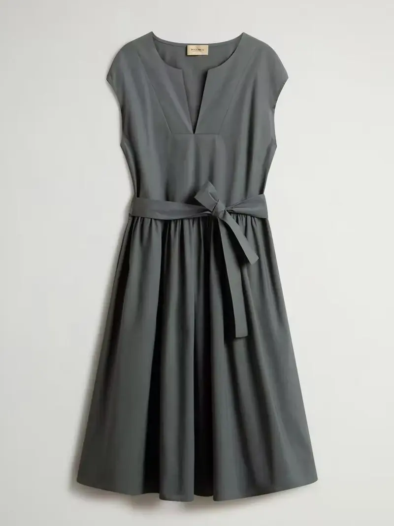 short dress popeline